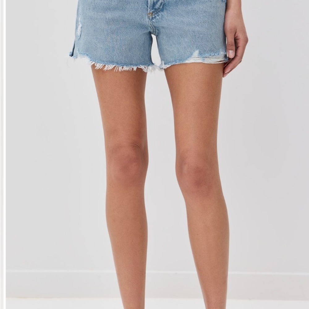 Agolde Dee High Rise Denim Shorts